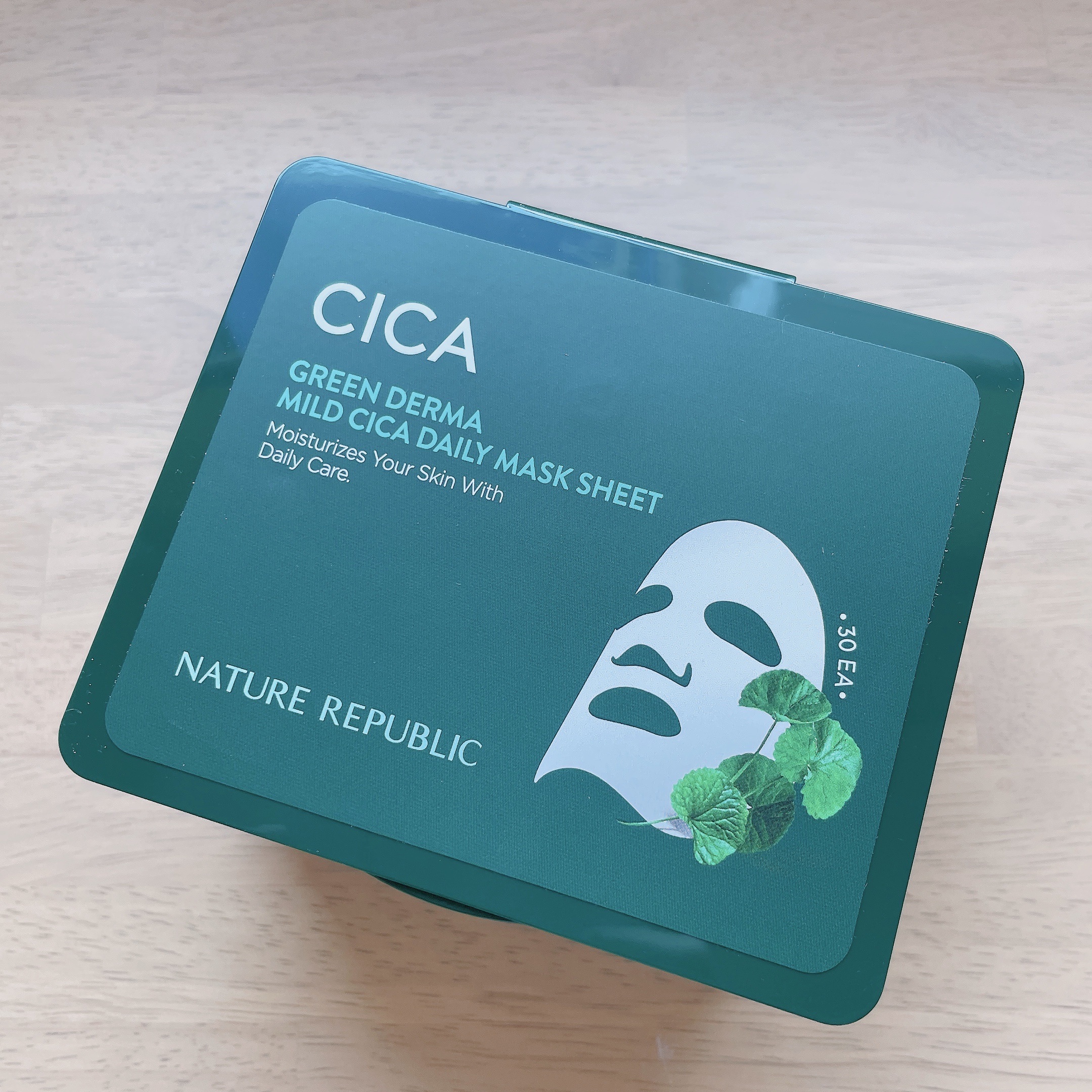 グリーンダーマCICA デイリーシートマスク/ネイチャーリパブリック/シートマスク・パックを使ったクチコミ（3枚目）