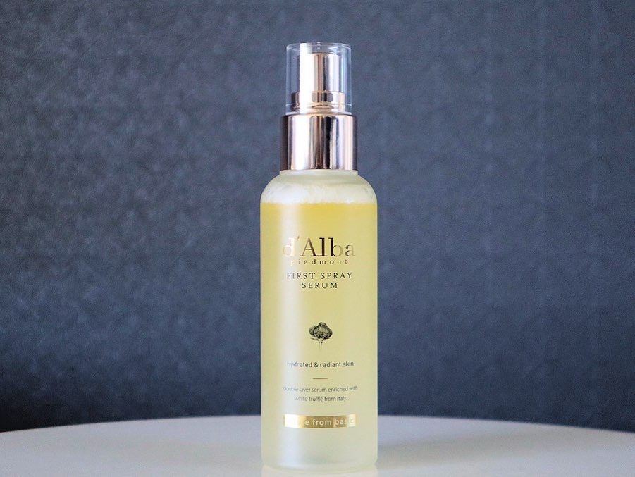 ダルバ ホワイトトリュフファーストスプレーセラム/ダルバ/ミスト状化粧水を使ったクチコミ（3枚目）