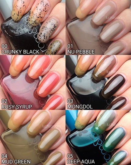 ムードペブルネイル/rom&nd/マニキュアを使ったクチコミ(4枚目)