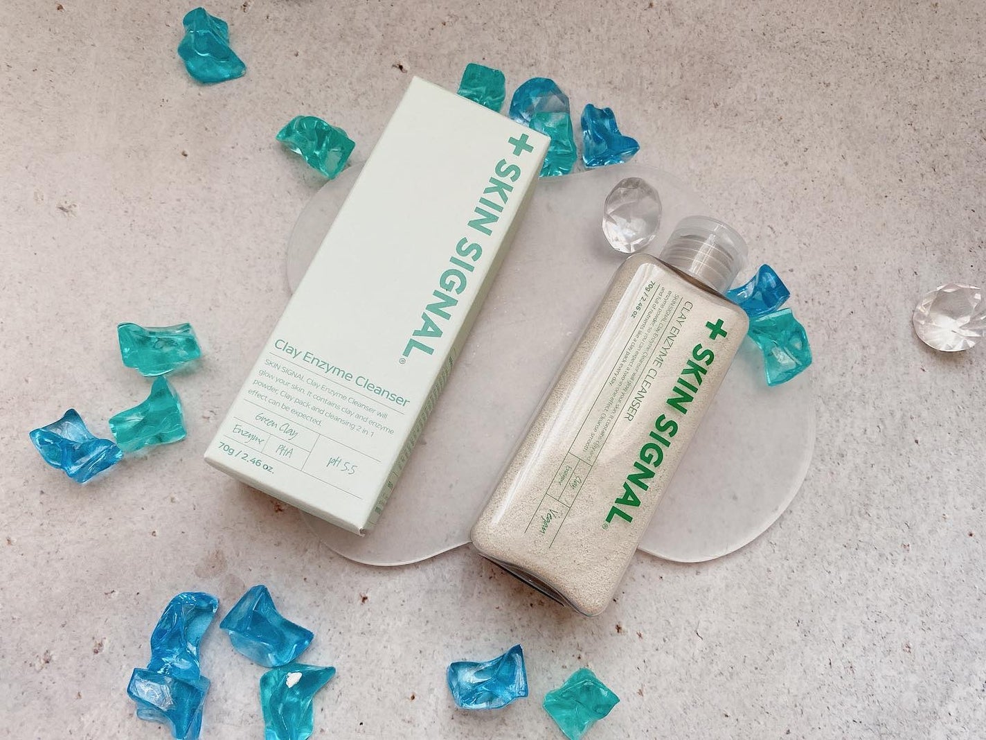 ホワイト クレイ酵素クレンザー /SKIN SIGNAL/洗顔パウダーを使ったクチコミ(1枚目)