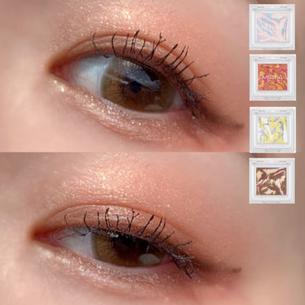 グリッタープリズム シャドウ/MISSHA/グリッターを使ったクチコミ(7枚目)