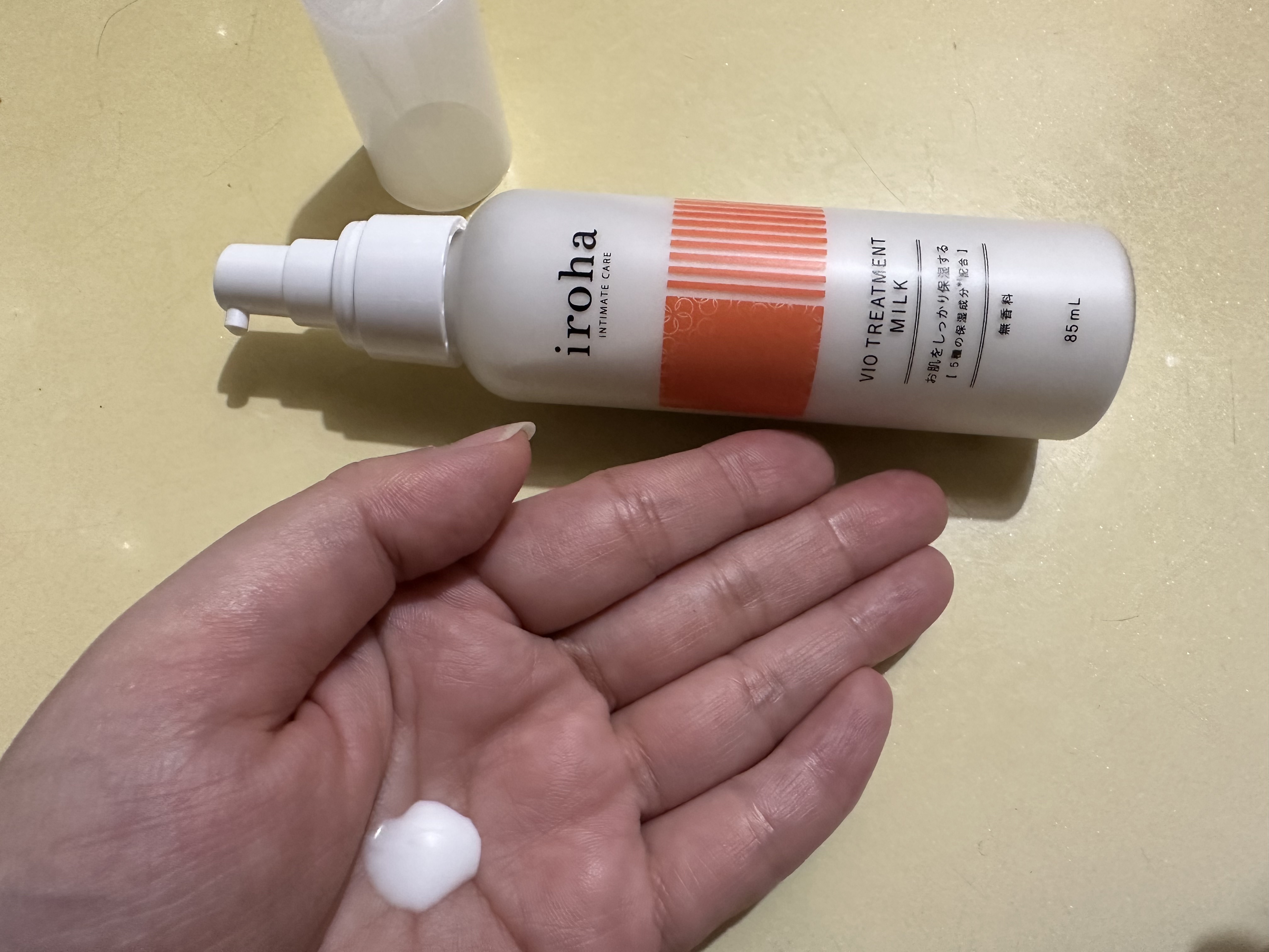 iroha VIO TREATMENT MILK /iroha INTIMATE CARE/デリケートゾーンケアを使ったクチコミ（3枚目）