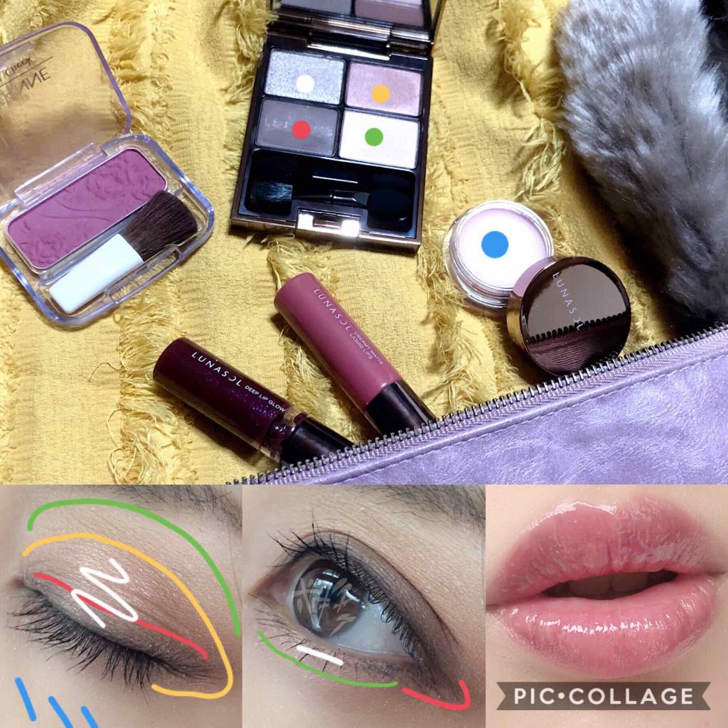 パーティコフレ2018/LUNASOL/メイクアップキットを使ったクチコミ（3枚目）