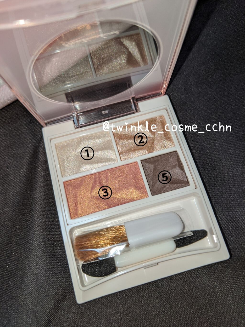 カラーパレット/パラドゥ/マルチパレットを使ったクチコミ(2枚目)