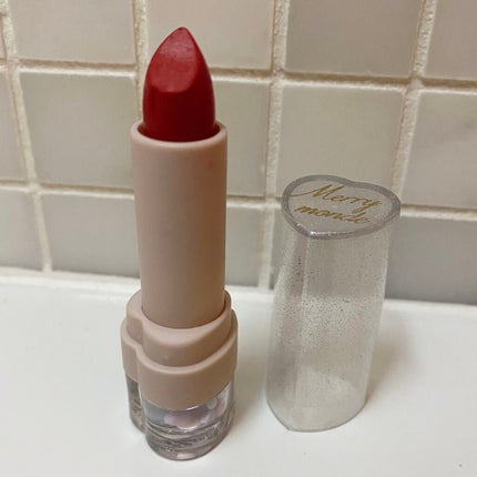 ハートリップスティック キス/Merrymonde/口紅を使ったクチコミ(2枚目)
