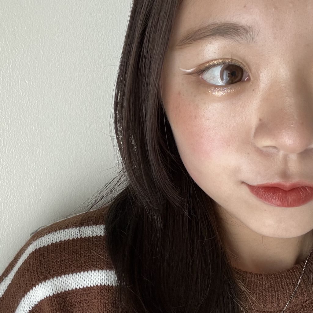 EYE OPENING LINER/UZU BY FLOWFUSHI/リキッドアイライナーを使ったクチコミ（2枚目）