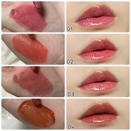 ウォーターリズムグロウティント/TIRTIR(ティルティル)/リップティントを使ったクチコミ(5枚目)