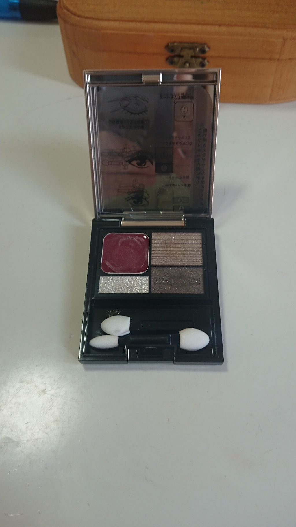ドラマティックスタイリングアイズD/マキアージュ/アイシャドウパレットを使ったクチコミ(2枚目)