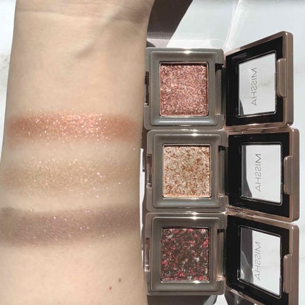 グリッタープリズム シャドウ/MISSHA/グリッターを使ったクチコミ(4枚目)