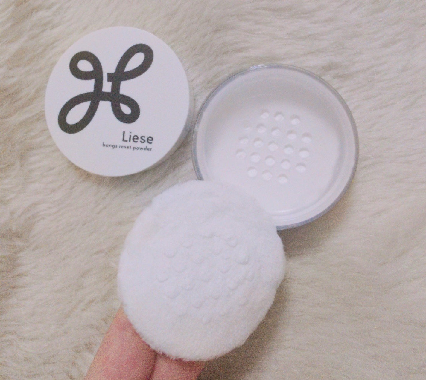 前髪リセットパウダー/リーゼ/その他スタイリングを使ったクチコミ(2枚目)