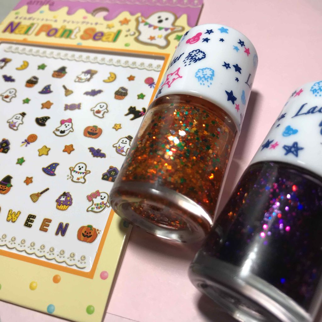 ネイルシール/キャンドゥ/ネイルシールを使ったクチコミ(2枚目)