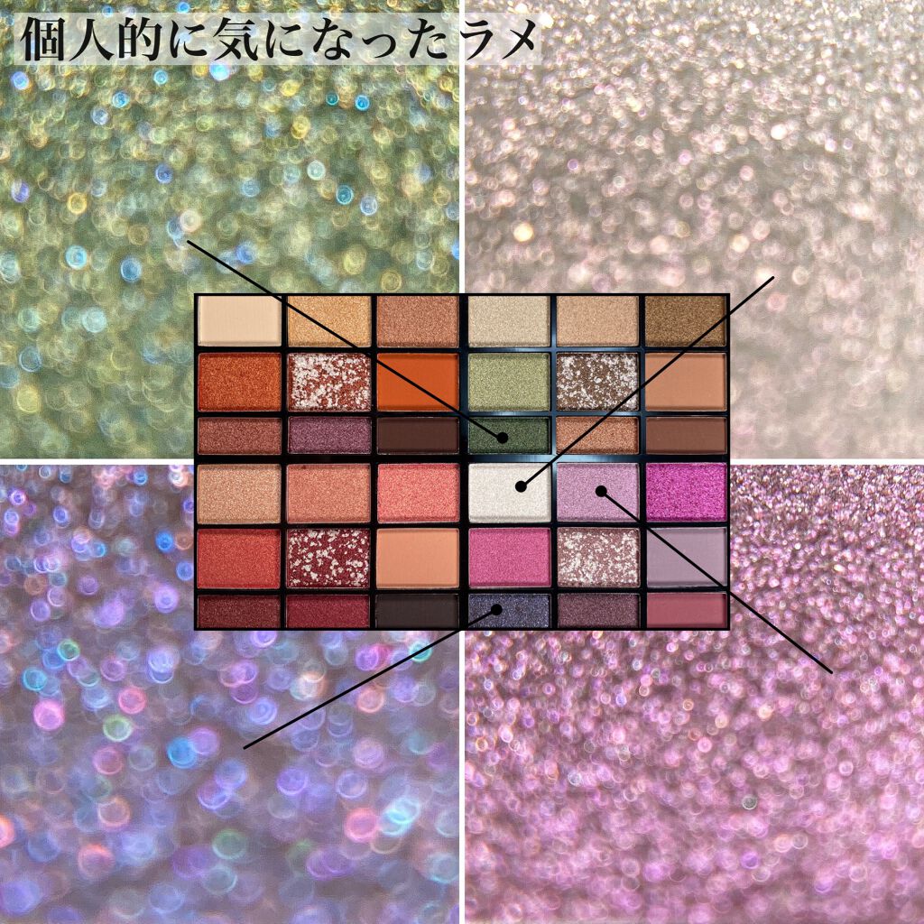 プロコレクション36カラー/Dolly Angel/アイシャドウパレットを使ったクチコミ(4枚目)