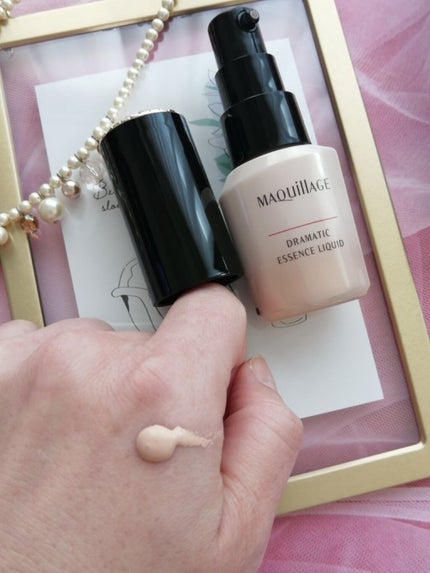 ドラマティックエッセンスリキッド/マキアージュ/リキッドファンデーションを使ったクチコミ(2枚目)