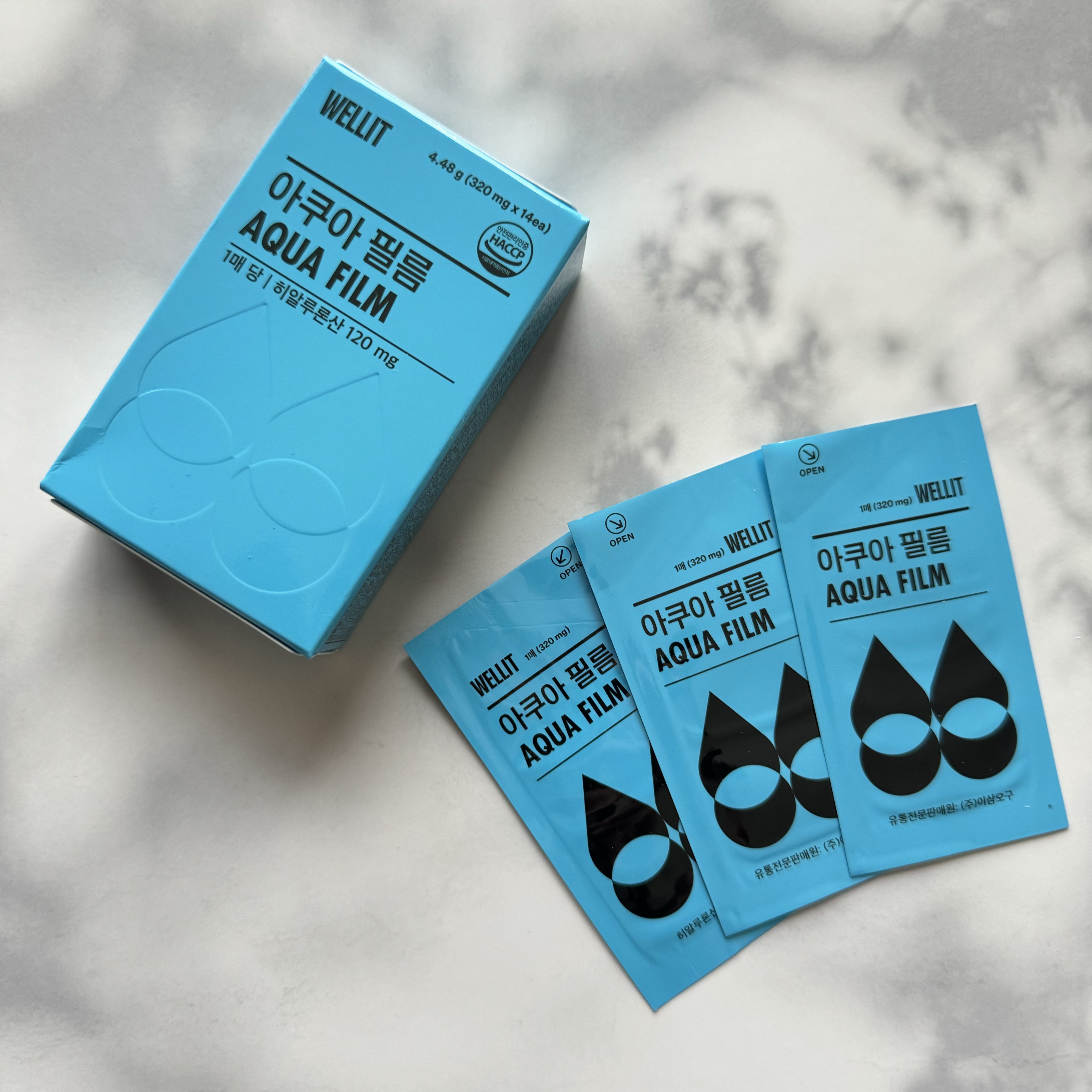 AQUA FILM/WELLIT/美容サプリメントを使ったクチコミ（1枚目）