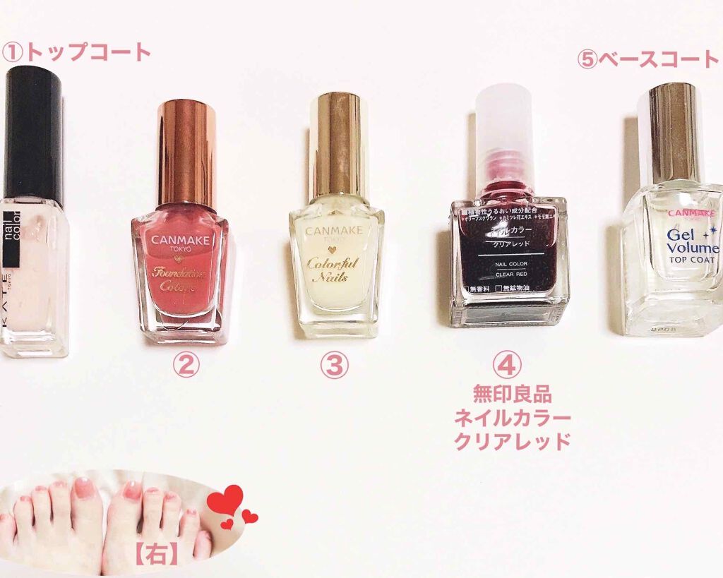 カラフルネイルズ/キャンメイク/マニキュアを使ったクチコミ（3枚目）