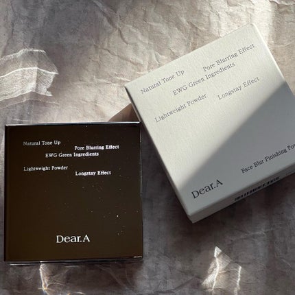 フェイス ブラー フィニッシング パウダー/Dear.A/ルースパウダーを使ったクチコミ(3枚目)