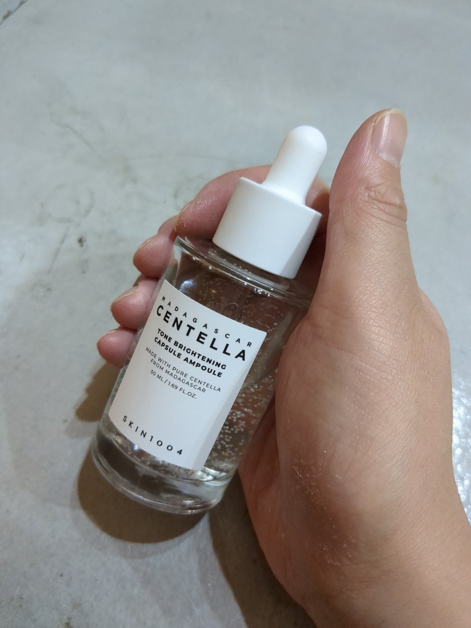 トーンブライトニング カプセルアンプル/SKIN1004/美容液を使ったクチコミ（1枚目）