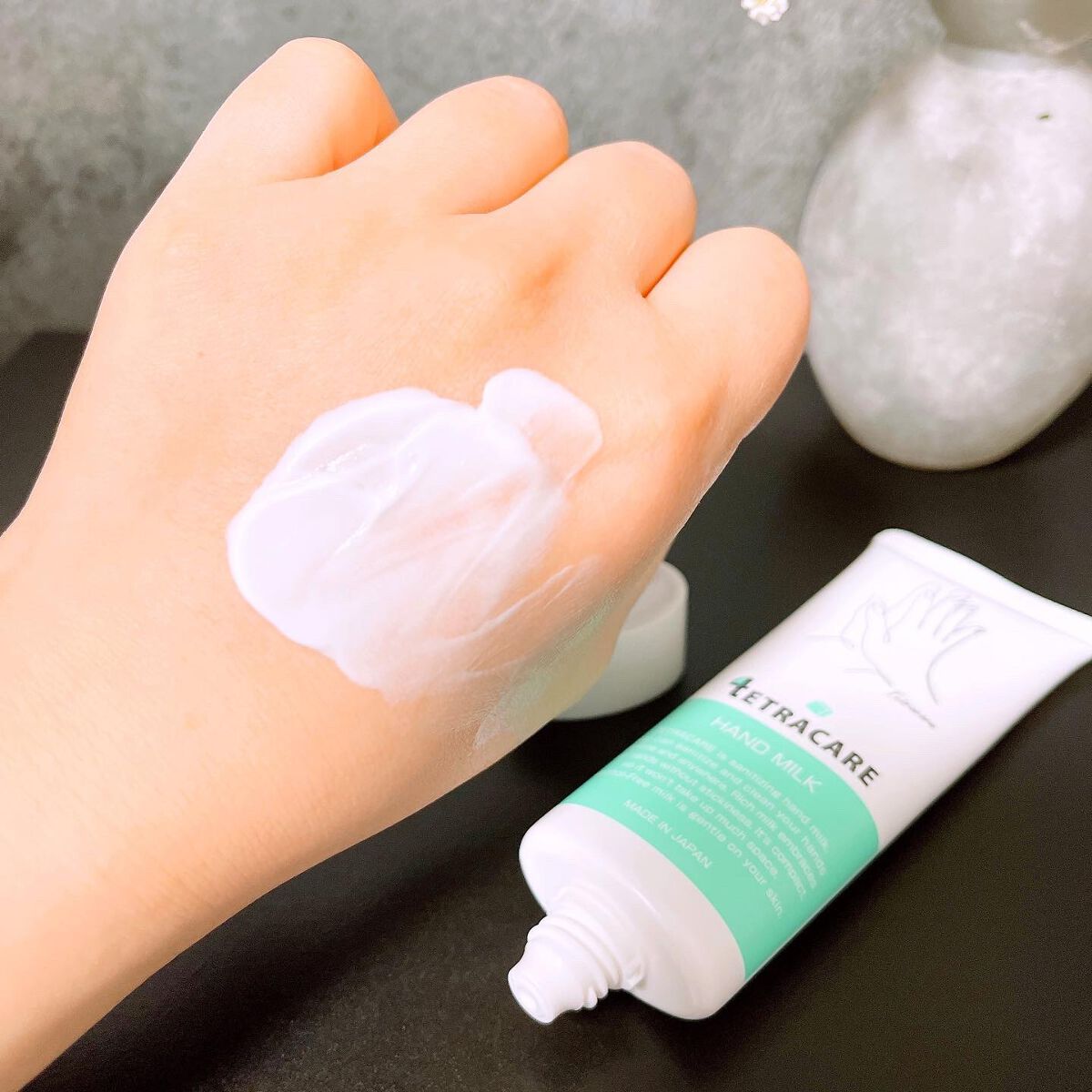 薬用ハンドミルク テトラケア/テトラケア/ハンドクリームを使ったクチコミ(4枚目)