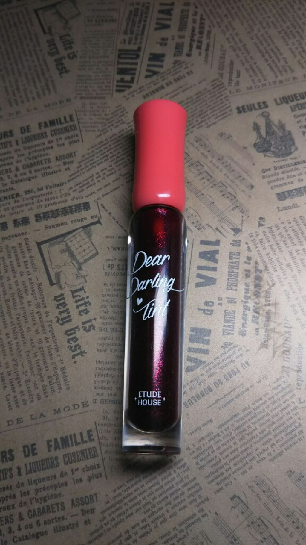 ディアダーリン ウォータージェルティント/ETUDE/リップティントを使ったクチコミ(1枚目)