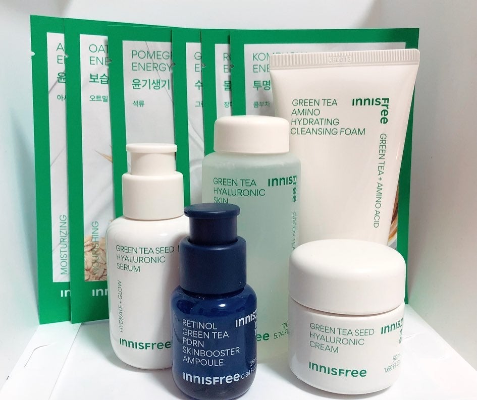 グリーンティーシード ヒアルロン セラム /innisfree/美容液を使ったクチコミ(2枚目)