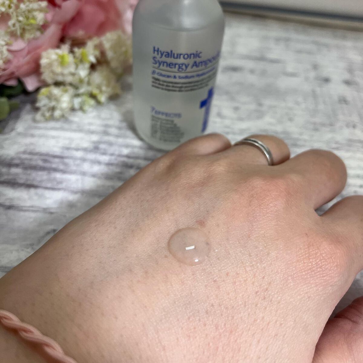 ヒアルロニックシナジーアンプル/IANCELL/美容液を使ったクチコミ（3枚目）