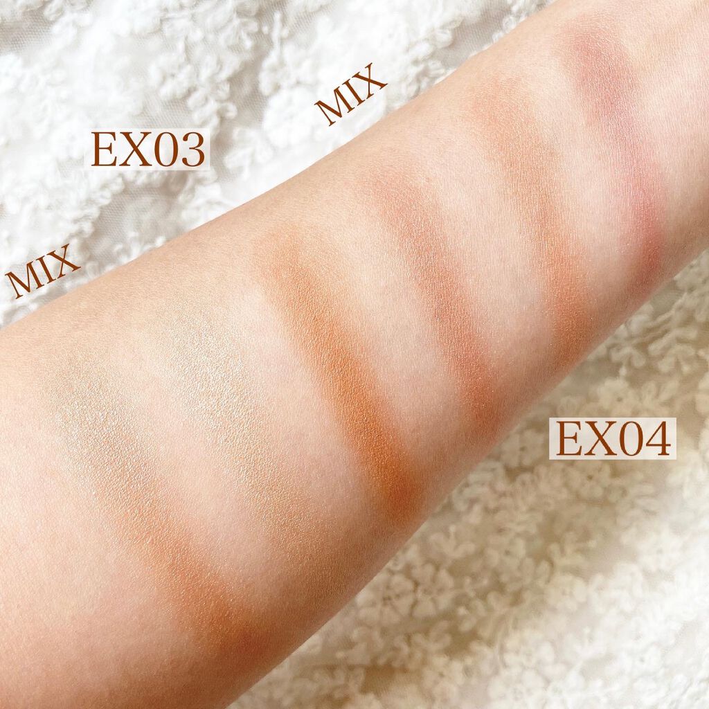 カラーリンググレイズ/LUNASOL/パウダーチークを使ったクチコミ(2枚目)