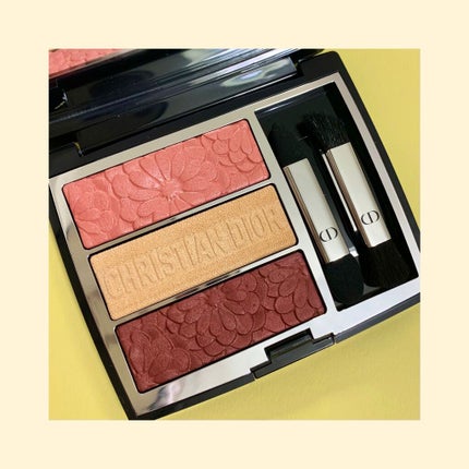 トリオ ブリック パレット<ピュア グロウ>/Dior/アイシャドウパレットを使ったクチコミ(1枚目)