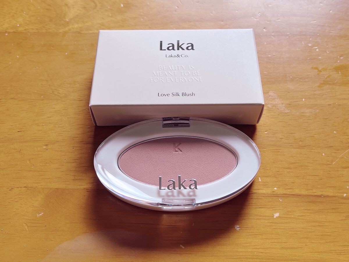 ラブシルクブラッシュ/Laka/パウダーチークを使ったクチコミ（2枚目）