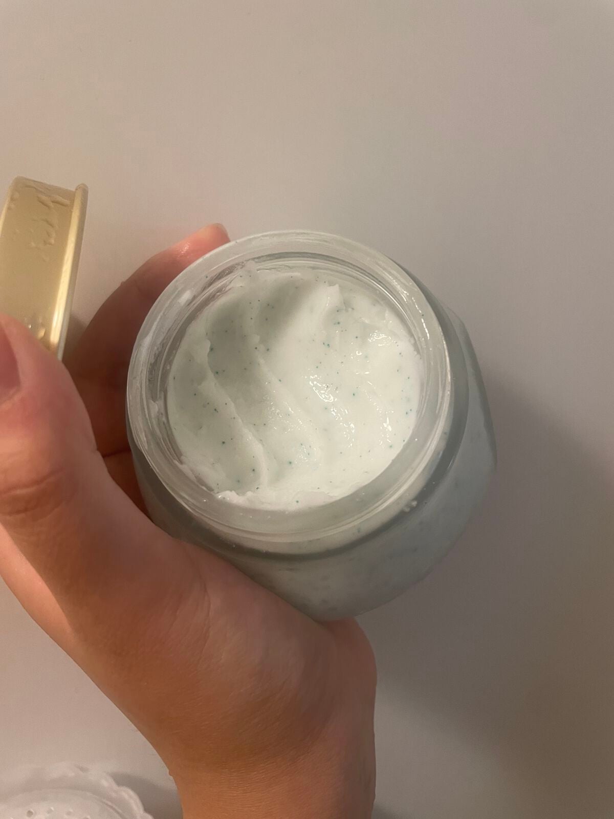 フェイスポリッシャー リフレッシング(ミント)/SABON/スクラブ・ゴマージュを使ったクチコミ(2枚目)