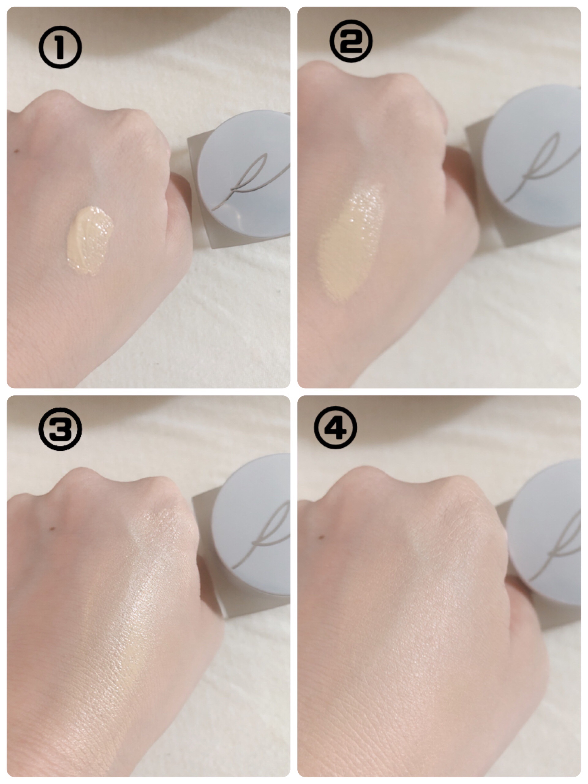 RMK クリーミィファンデーション EX 101/RMK/クリーム・エマルジョンファンデーションを使ったクチコミ（2枚目）