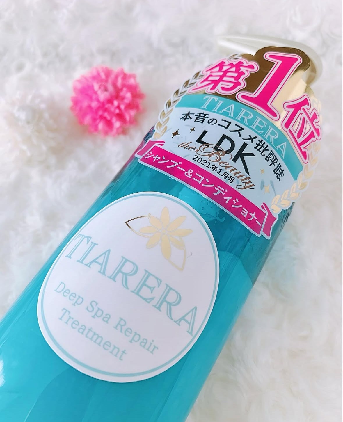 ヘッドスパフォームリッチシャンプー／ディープスパリペアトリートメント/TIARERA/市販シャンプーを使ったクチコミ（3枚目）