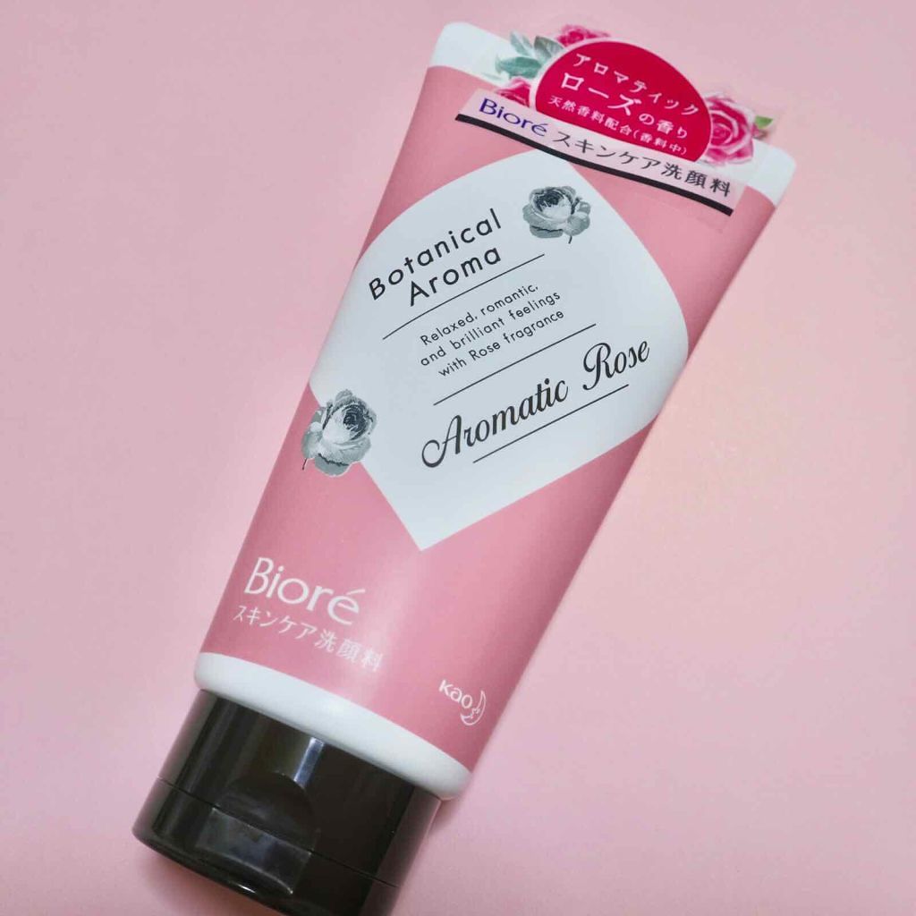 スキンケア洗顔料 ボタニカルアロマ アロマティックローズ/ビオレ/洗顔フォームを使ったクチコミ(1枚目)