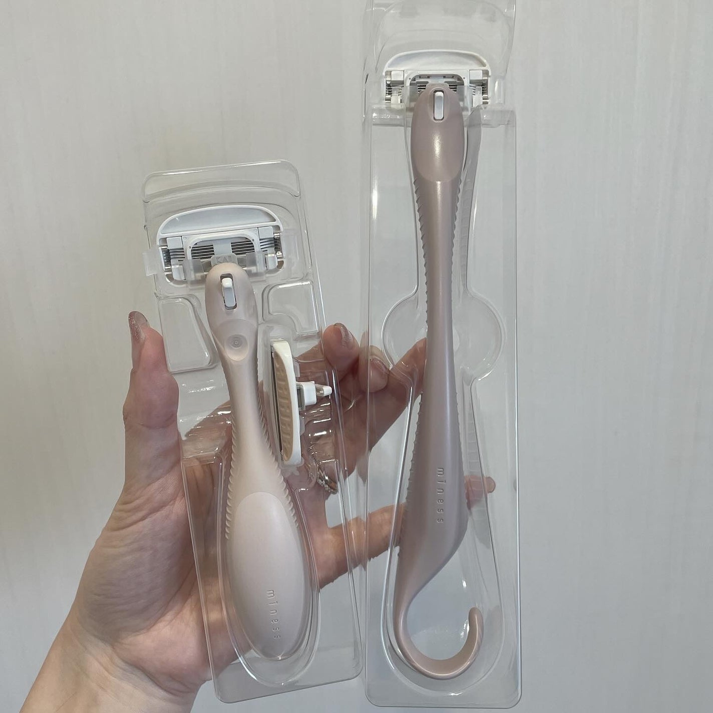 miness ボディ用カミソリ 替刃2個付/貝印/シェーバーを使ったクチコミ(4枚目)