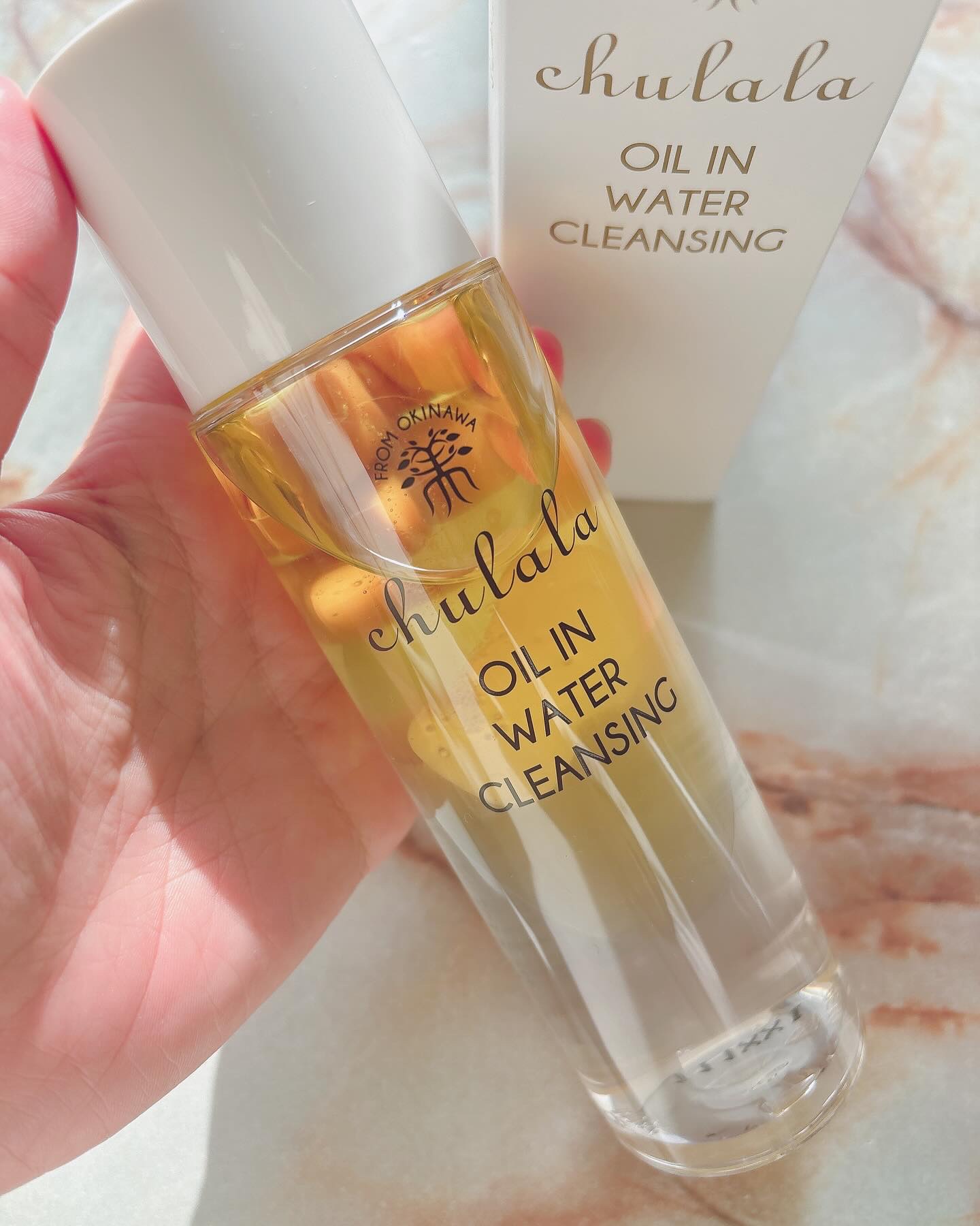 オイルインウォータークレンジング/ちゅらら/クレンジングウォーターを使ったクチコミ（2枚目）
