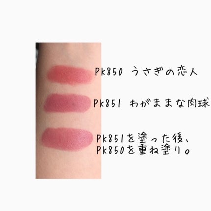 ネンマクフェイク ルージュ/Visée/口紅を使ったクチコミ(2枚目)