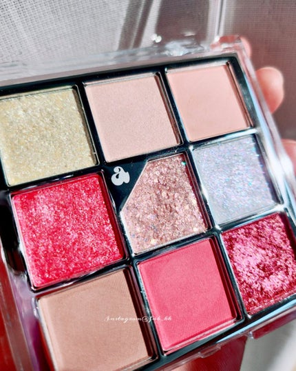 グリッターペディアアイパレット/unleashia/アイシャドウパレットを使ったクチコミ(2枚目)