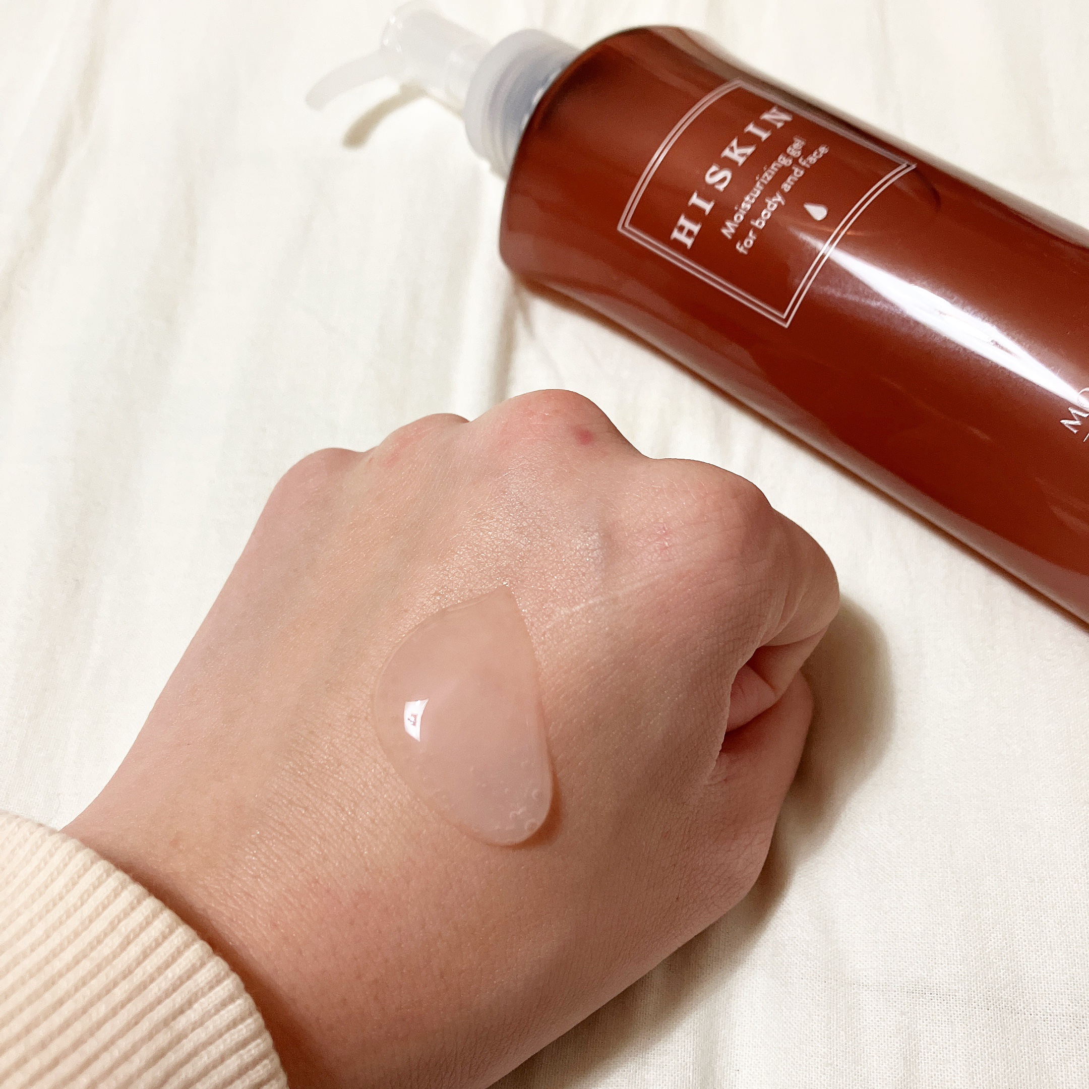 モイストジェルN /HISKIN/ボディローションを使ったクチコミ（3枚目）