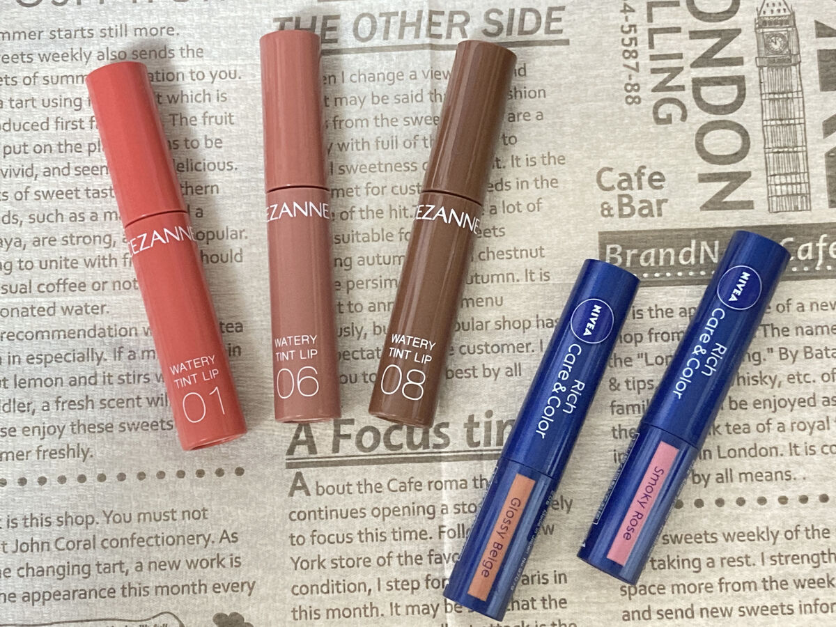 ニベア リッチケア＆カラーリップ/ニベア/リップクリームを使ったクチコミ（1枚目）