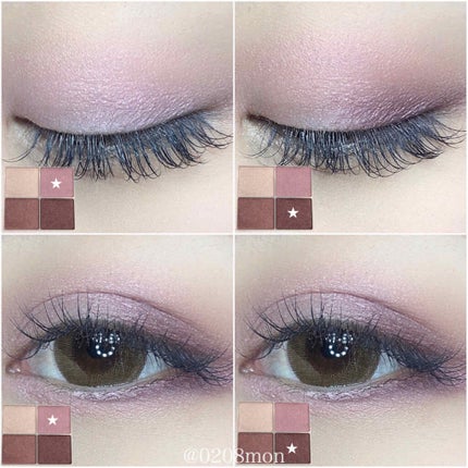 シルキースフレアイズ/キャンメイク/アイシャドウパレットを使ったクチコミ(3枚目)