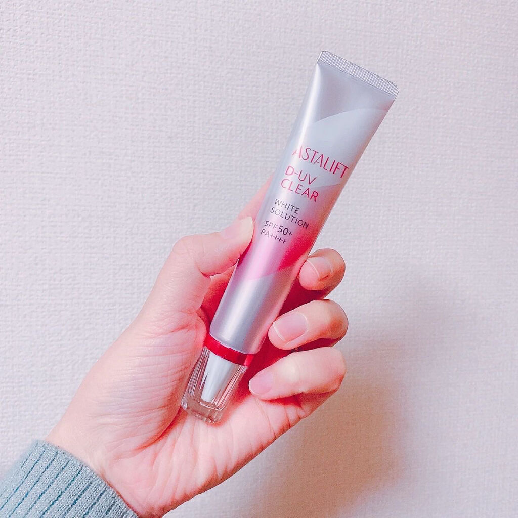 D-UVクリア ホワイトソリューション/アスタリフト/日焼け止めクリームを使ったクチコミ（2枚目）