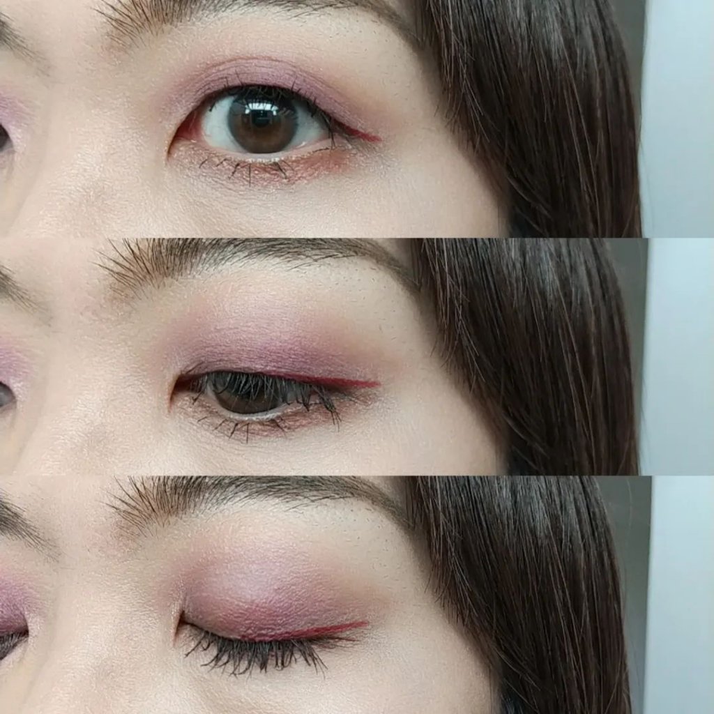 イルミネイティング アイペンシル EX02 Pink Fluorite/LUNASOL/スティックアイシャドウを使ったクチコミ（2枚目）