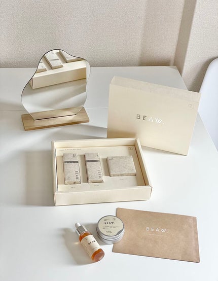 スターターBOX/BEAW./スキンケアキットを使ったクチコミ(1枚目)