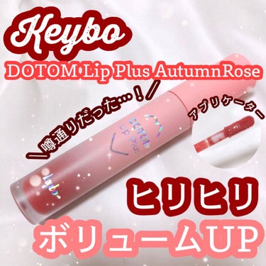 ドトムリッププラスプランパー 07 オータムローズ(AUTUMN ROSE)/keybo/リップグロスを使ったクチコミ（1枚目）