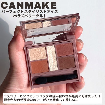 パーフェクトスタイリストアイズ/キャンメイク/アイシャドウパレットを使ったクチコミ(3枚目)