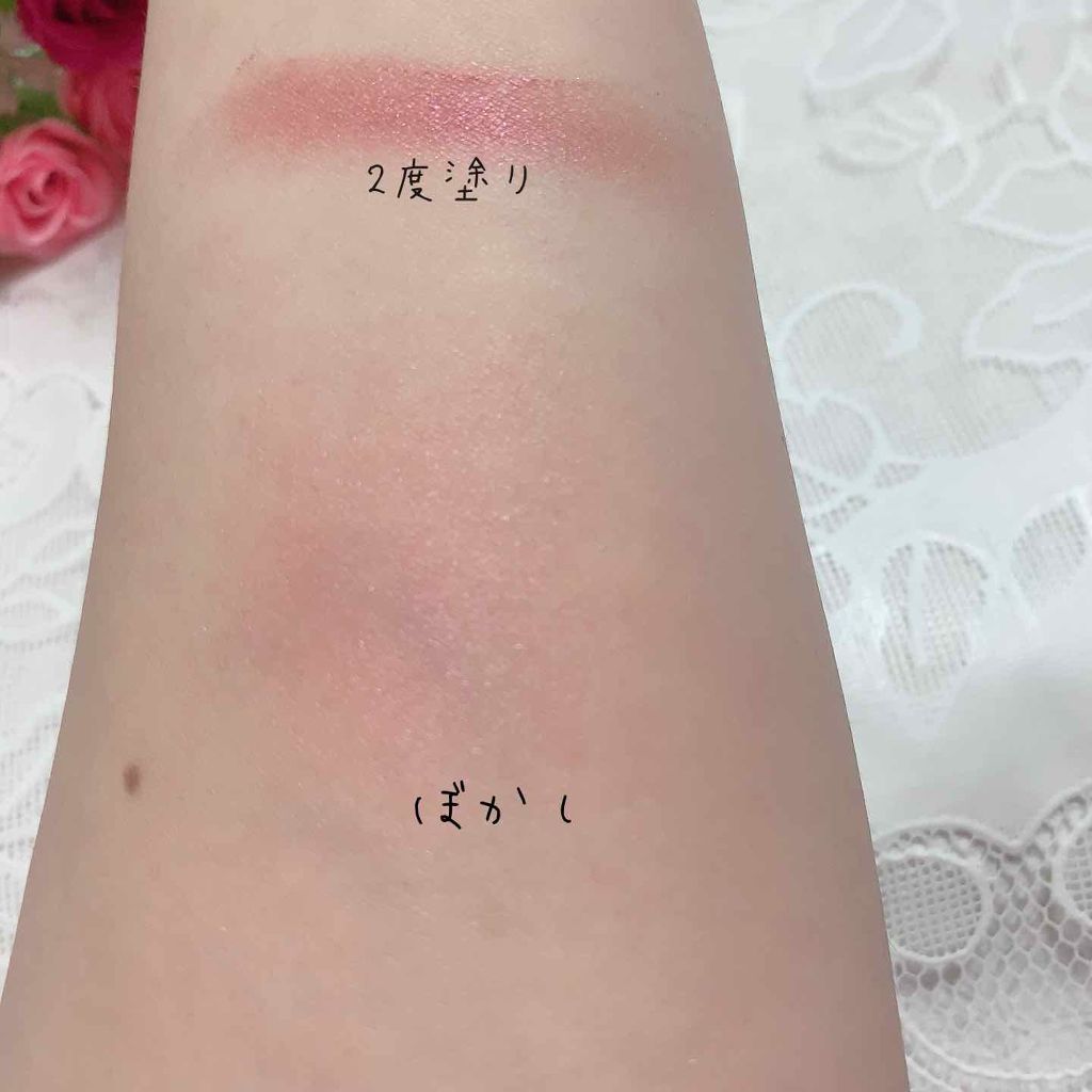 プリズムキューブアイシャドウ/THE FACE SHOP/単色アイシャドウを使ったクチコミ(2枚目)