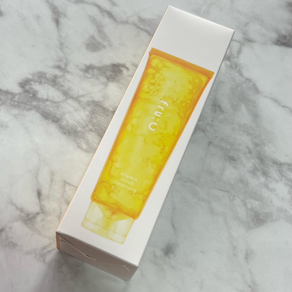 ビタミンスクラブクレンジング/Fru:C/クレンジングジェルを使ったクチコミ（2枚目）