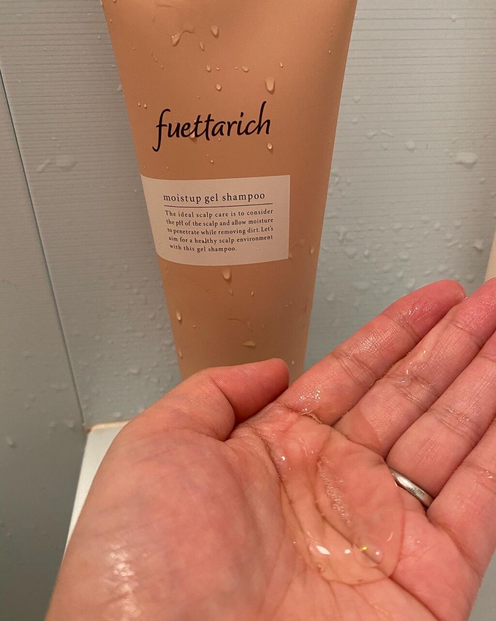モイストアップ ジェル シャンプー/トリートメント/fuettarich (フエッタリッチ)/サロンシャンプーを使ったクチコミ（2枚目）