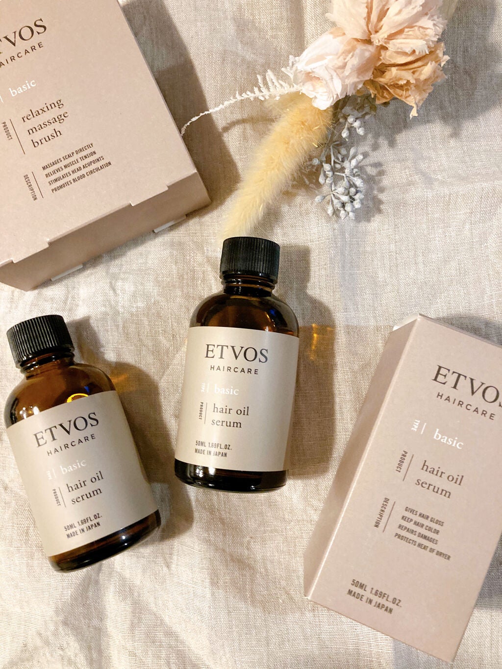 ヘアオイルセラム/エトヴォス/ヘアオイルを使ったクチコミ(1枚目)