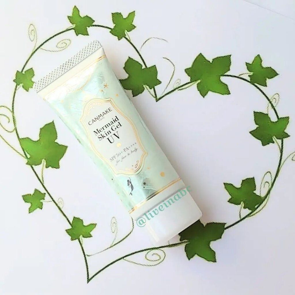 マーメイドスキンジェルUV/キャンメイク/日焼け止めジェルを使ったクチコミ(1枚目)