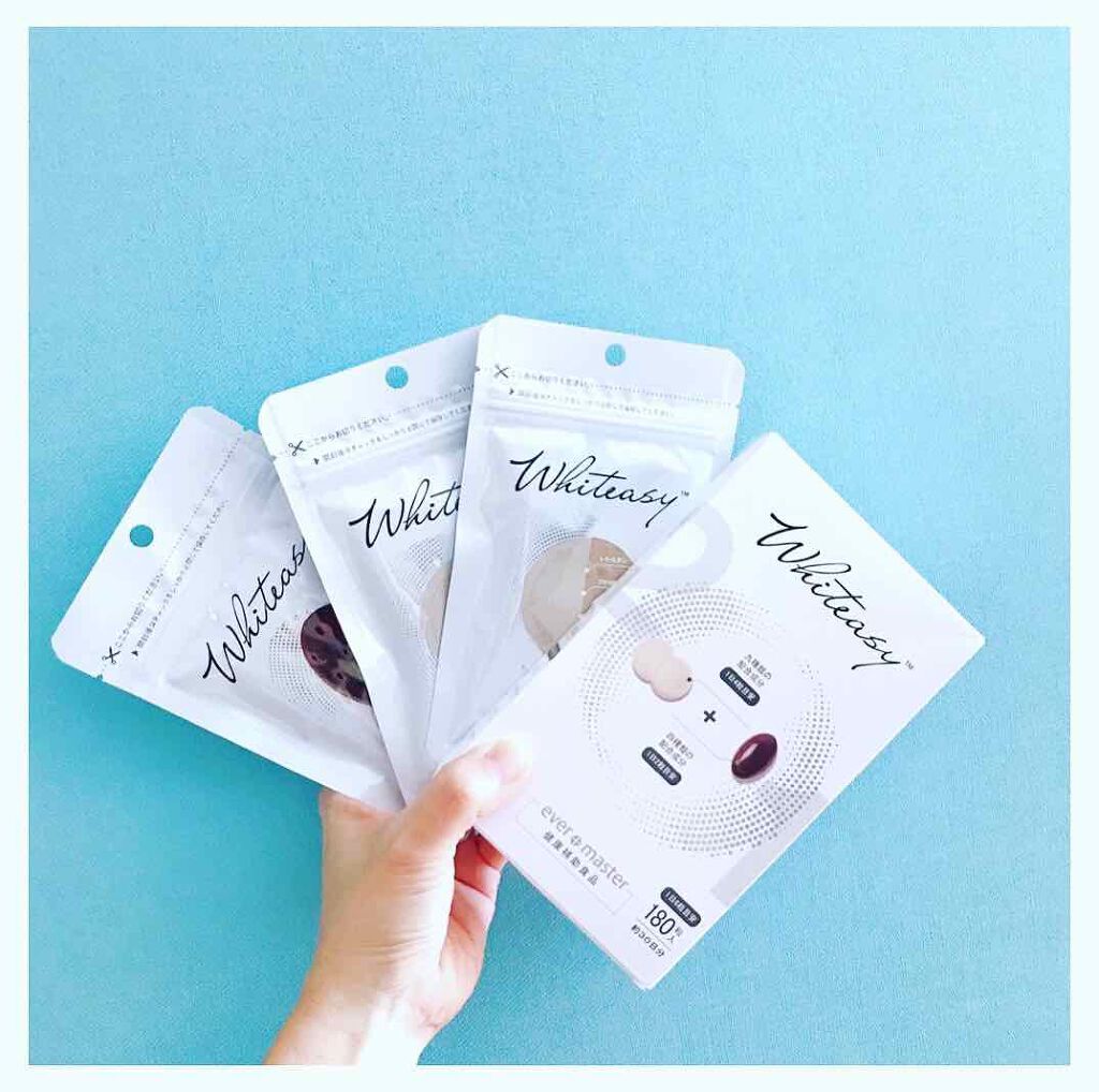 Whiteasy L-シスチン・ビタミンE含有加工食品/Whiteasy/美容サプリメントを使ったクチコミ（1枚目）